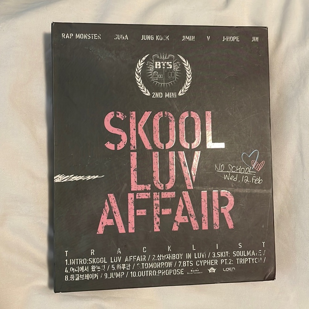 Skool Luv Affair CD And Photo Book